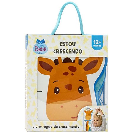 Livro-Régua Estou Crescendo – Azul