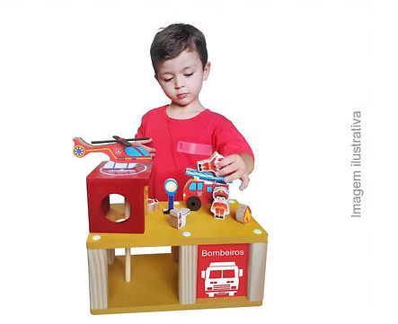 Brincando de Bombeiro