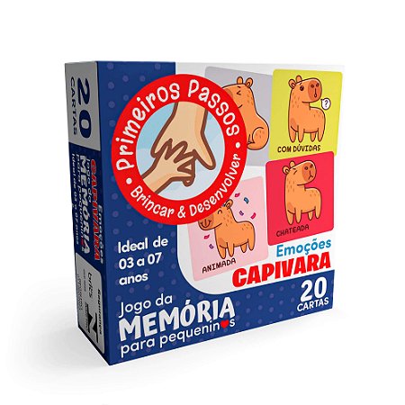 Primeiros Passos - Memória Emoções Capivara