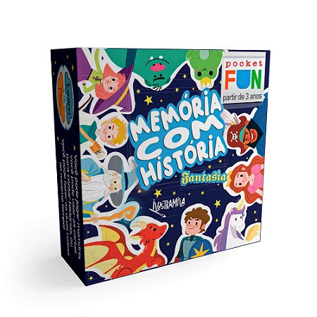 Pocket Fun - Memória com história fantasia