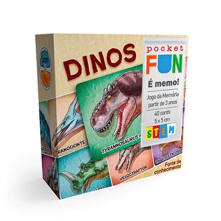Pocket Fun - Memória Dinos