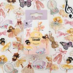 Adesivo na Caixinhinha Bailarinas