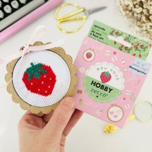 Kit Ponto Cruz Morangos