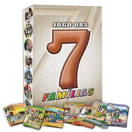 7 Famílias - Jogo educativo de Cartas