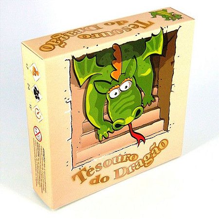 Jogo Tesouro do Dragão - Brinquedos Educativos e Pedagógicos
