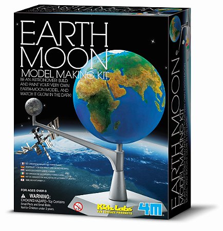 Kit Modelo Terra e Lua