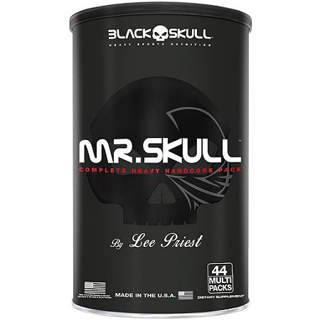 MR. SKULL (44 PACKS) - BLACK SKULL