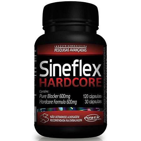 Sineflex Hardcore 120 Caps Power Supplements