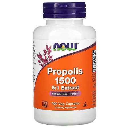 Propolis 1500 100 Caps Now Foods