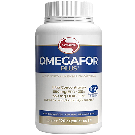 Ômegafor Plus 60 Cápsulas Vitafor
