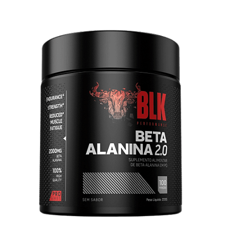 Beta Alanina 2.0 Pura 200g Blk Perfomance