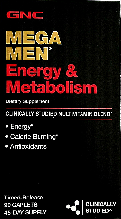 Mega Men Energia e Metabolismo 90 Caps GNC