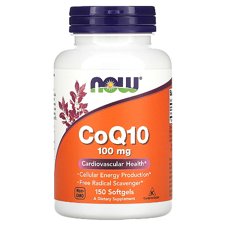 Coenzima Q-10 Coq-10 100mg 150 Caps Now Foods