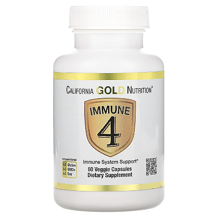Immune 4 60 cápsulas California Gold