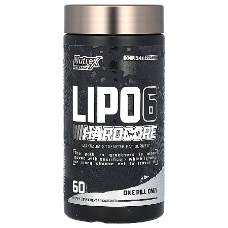 Lipo 6 Hardcore Importado 60 Caps Nutrex