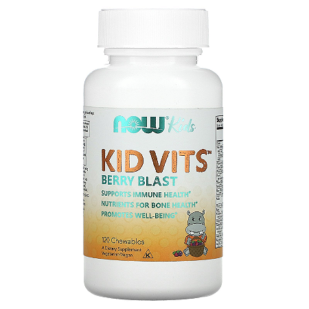 Multivitamínico Infantil Kid Vits 120 Gomas Now Kids