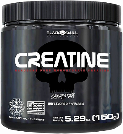 Creatina Monohidratada 150g Black Skull