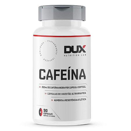 Cafeína 90 Cápsulas Dux Nutrition