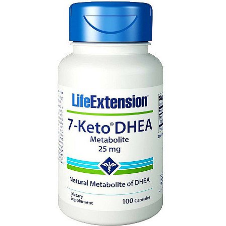 7-Keto 25mg (100 Cápsulas) - Life Extension