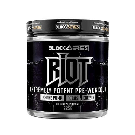 Pré Treino Riot 225g Black Series