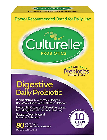 Probiótico Saúde Digestiva 80 Caps Culturelle