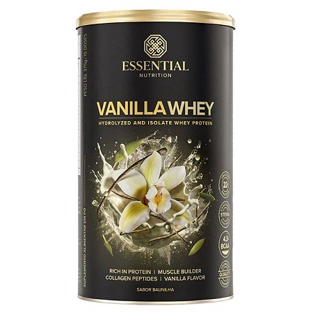 Vanilla Whey Lata 375g Essential Nutrition