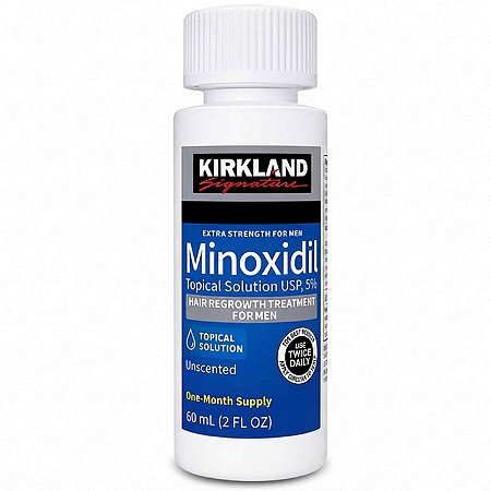 Minoxidil 5% 1 Mês 60ml Kirkland