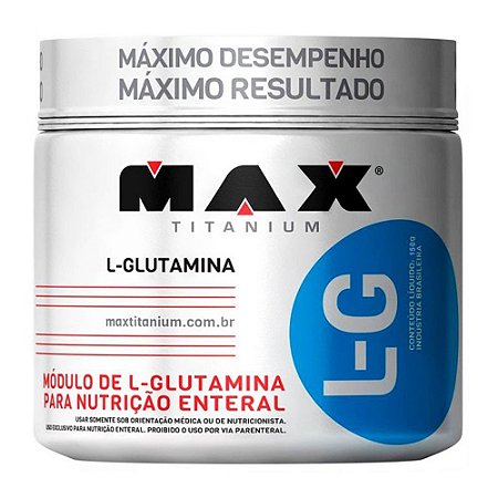 L Glutamina 300g Max Titanium