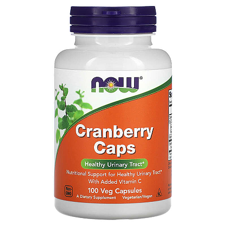 Cranberry Caps 100 Cápsulas Now Foods