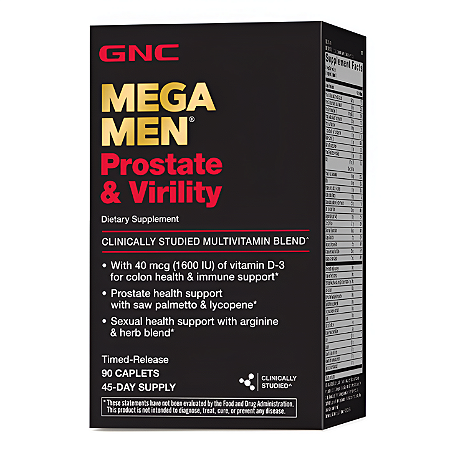 Mega Men Próstata & Virilidade 90 Caps GNC