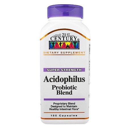 Acidophilus Probiotic 150 Cápsulas 21st Century