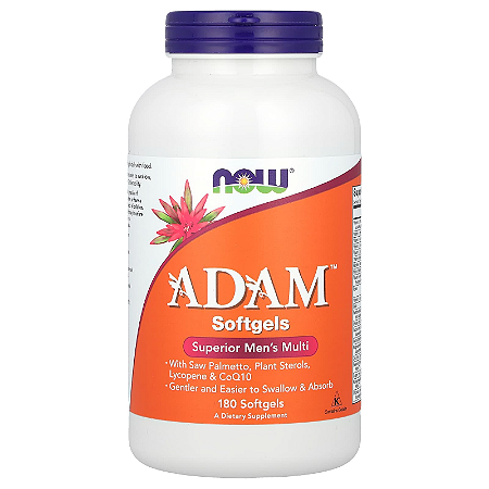 Adam Multivitaminico 180 Cápsulas Now Foods