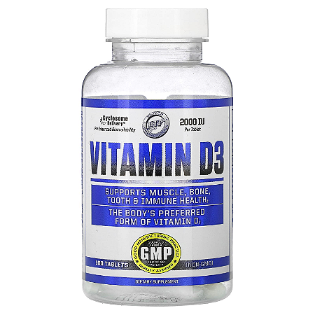 Vitamina D3 2.000 ui 100 Caps Hitech