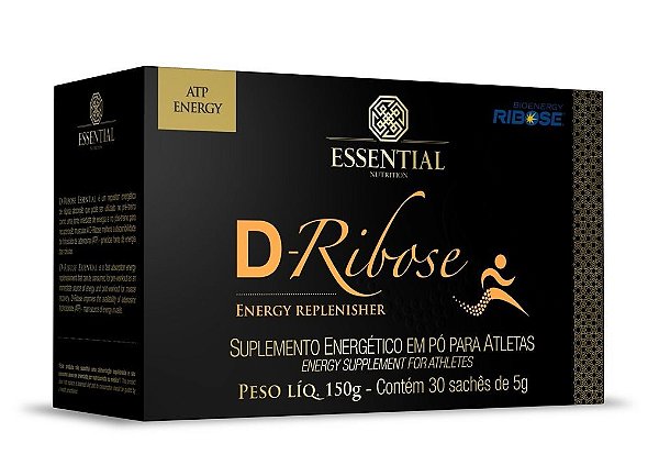 D-Ribose 30 Sachês 5g Essential Nutrition