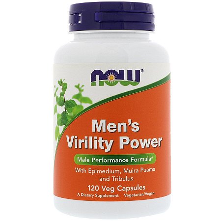 Men's Virility Power 120 Caps Now Foods