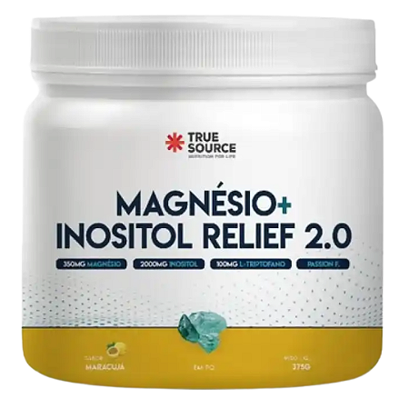 Magnésio + Inositol Relief 2.0 375g True Source