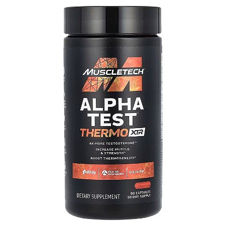 Alpha Test Thermo 90 Cápsulas Muscletech