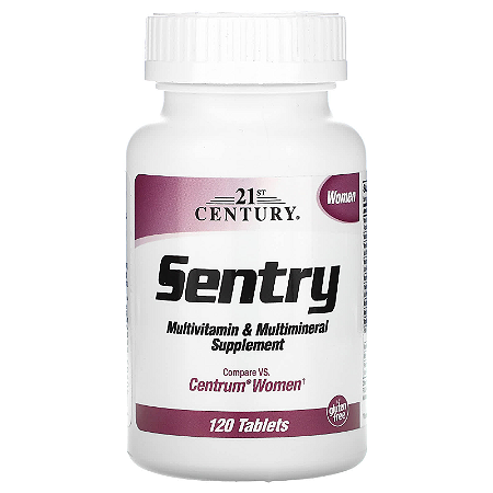 Multivitamínico e Multimineral Sentry Women 120 Tabletes 21st Century