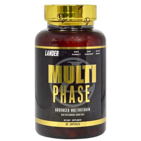 Multivitamínico Multi Phase 90 Cápsulas Landerfit