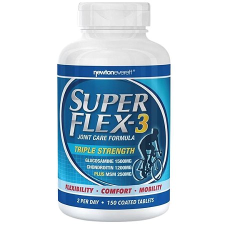 Superflex-3 (Glucosamina, Condroitina & MSM) 150 Tabletes Newton Everett