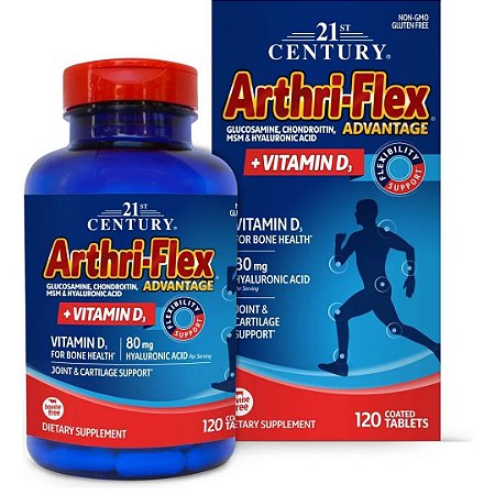 Arthri-Flex Advantage Complexo para Articulações 120 Cápsulas 21st Century