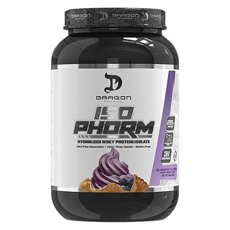 Whey Isophorm 907g Sorvete de Blueberry Dragon Pharma