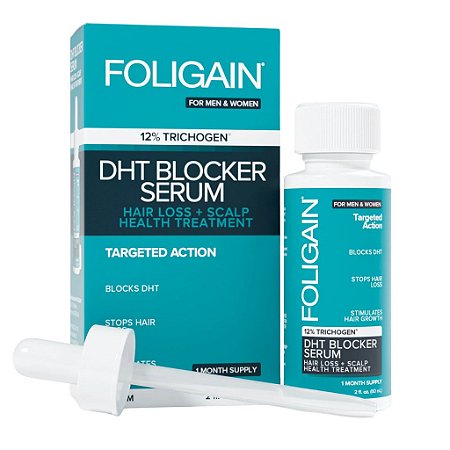 Sérum Bloqueador DHT para Crescimento Capilar 59ml Foligain