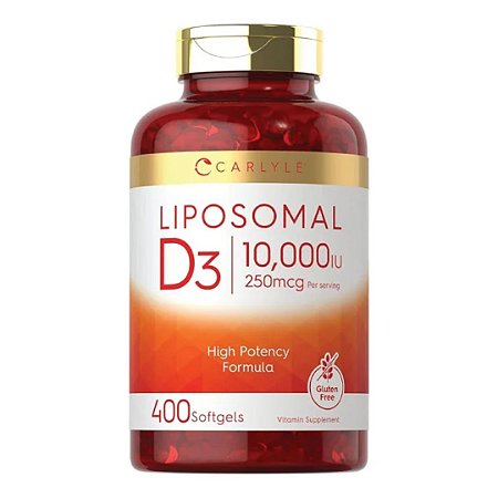 Carlyle Vitamina D-3 10.000 ui 400 Softgels