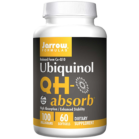 Ubiquinol QH-absorb 100mg, 120 Cápsulas Jarrow Formulas