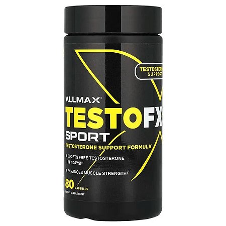 TestoFX Sport 80 Cápsulas Allmax