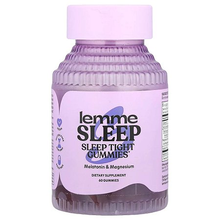 Sleep Tight Melatonina 60 Gummies Lemme