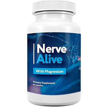 Nerve Alive com Magnésio 60 Cápsulas