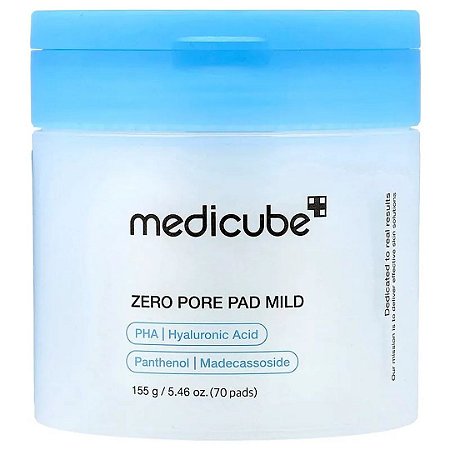 Zero Pore Pad Mild 155g 70 unidades Medicube