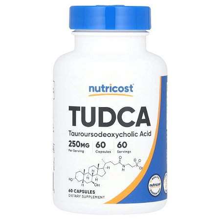 Tudca 250mg 60 Cápsulas Nutricost